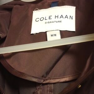COLE HAAN - "SIGNATURE"  PANT - COAT; BURGONDY - MAROON - WINE COLOR; SIZE: M